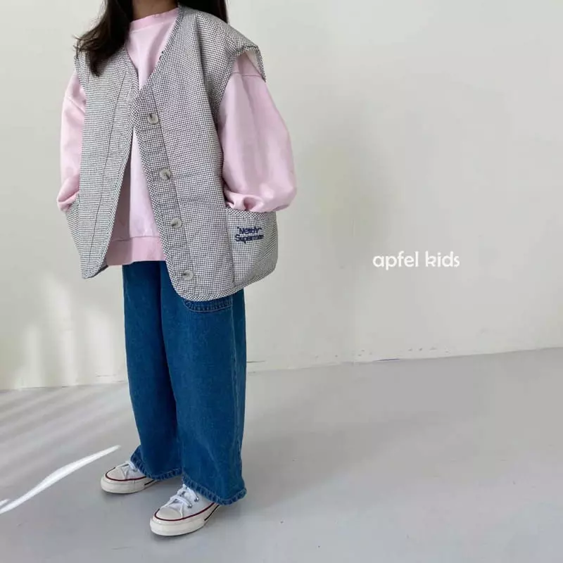 Apfel - Korean Children Fashion - #childrensboutique - Supper Button Vest - 4
