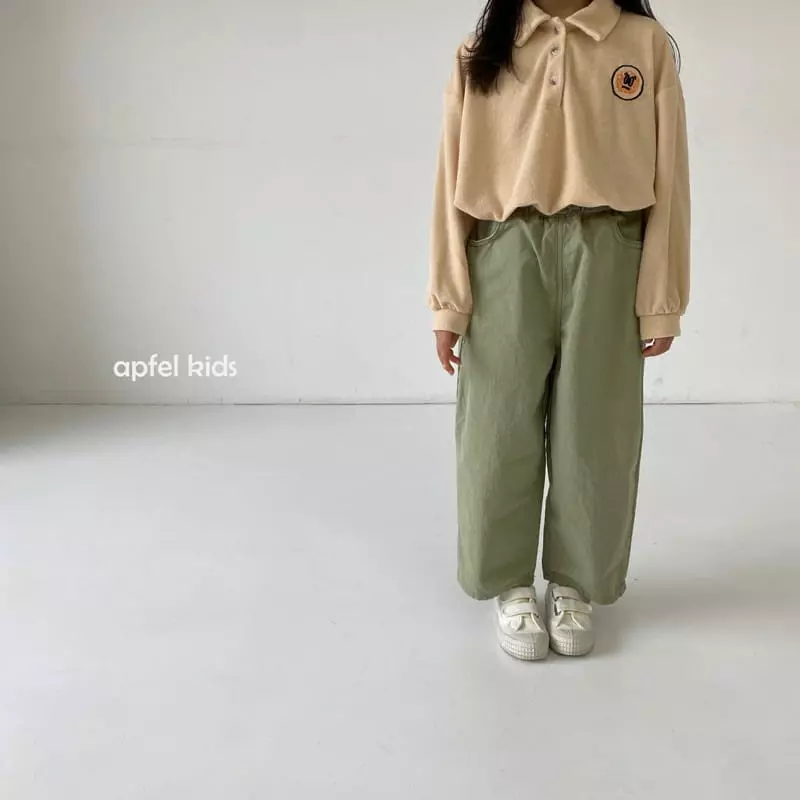 Apfel - Korean Children Fashion - #discoveringself - Coco Collar Tee - 11