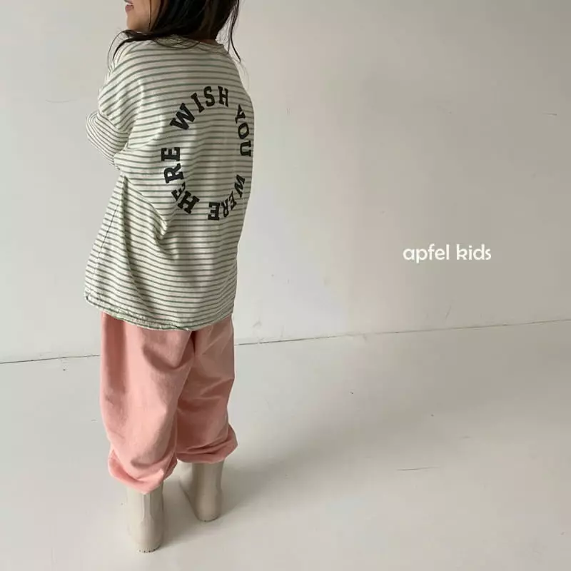 Apfel - Korean Children Fashion - #discoveringself - Off Slit Pants - 10