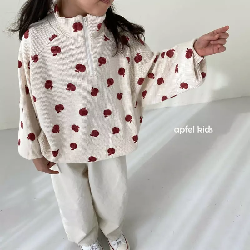 Apfel - Korean Children Fashion - #discoveringself - Apple Anorak Swatshirt - 7