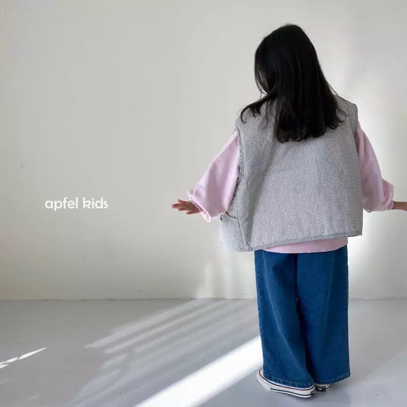 Apfel - Korean Children Fashion - #discoveringself - Supper Button Vest - 5