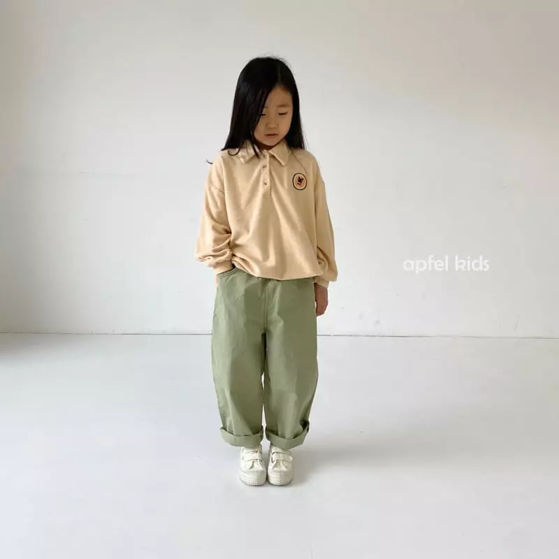 Apfel - Korean Children Fashion - #fashionkids - Coco Collar Tee - 12