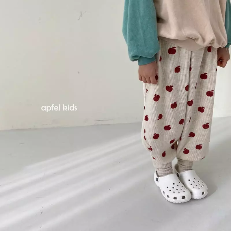 Apfel - Korean Children Fashion - #kidsshorts - Apple Jogger Pants - 10