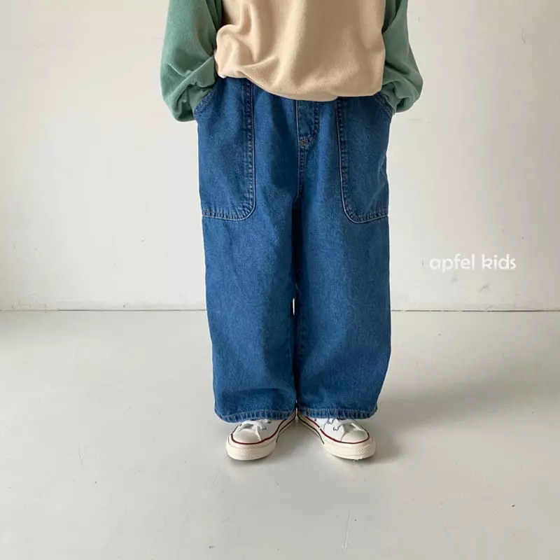 Apfel - Korean Children Fashion - #kidsstore - Cookie Jeans