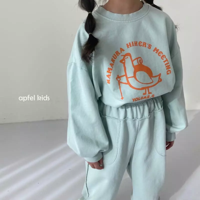 Apfel - Korean Children Fashion - #kidsstore - Meeting Sweatshirt - 5