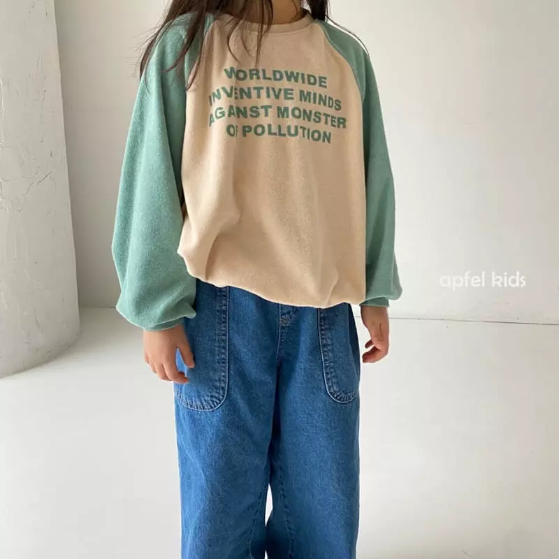 Apfel - Korean Children Fashion - #kidsshorts - Monster Sweatshirt - 4