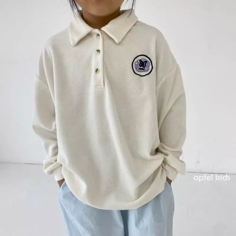 Apfel - Korean Children Fashion - #kidzfashiontrend - Coco Collar Tee