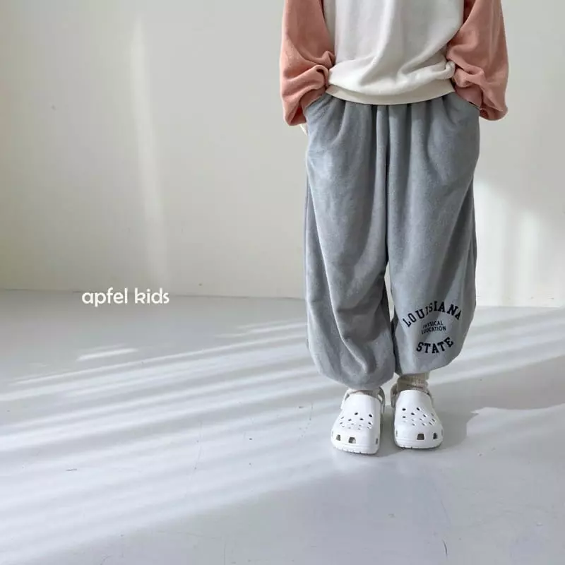 Apfel - Korean Children Fashion - #kidzfashiontrend - State Jogger Pants - 10