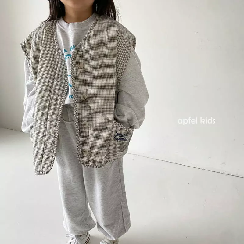 Apfel - Korean Children Fashion - #kidzfashiontrend - Supper Button Vest - 9