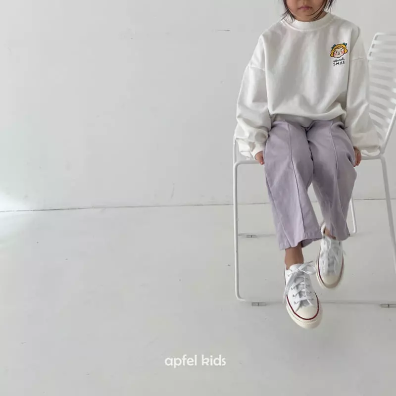 Apfel - Korean Children Fashion - #kidzfashiontrend - Cheek Touch Sweatshirt - 7