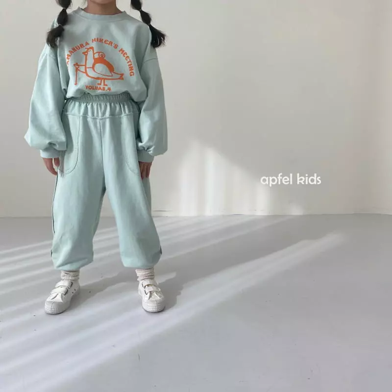 Apfel - Korean Children Fashion - #kidzfashiontrend - Meeting Sweatshirt - 6