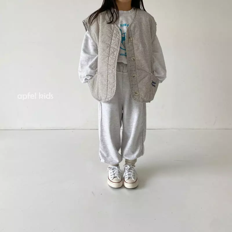 Apfel - Korean Children Fashion - #littlefashionista - Supper Button Vest - 11
