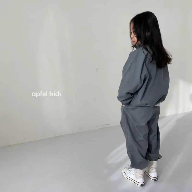 Apfel - Korean Children Fashion - #magicofchildhood - Spring Anorak Top Bottom Set - 11