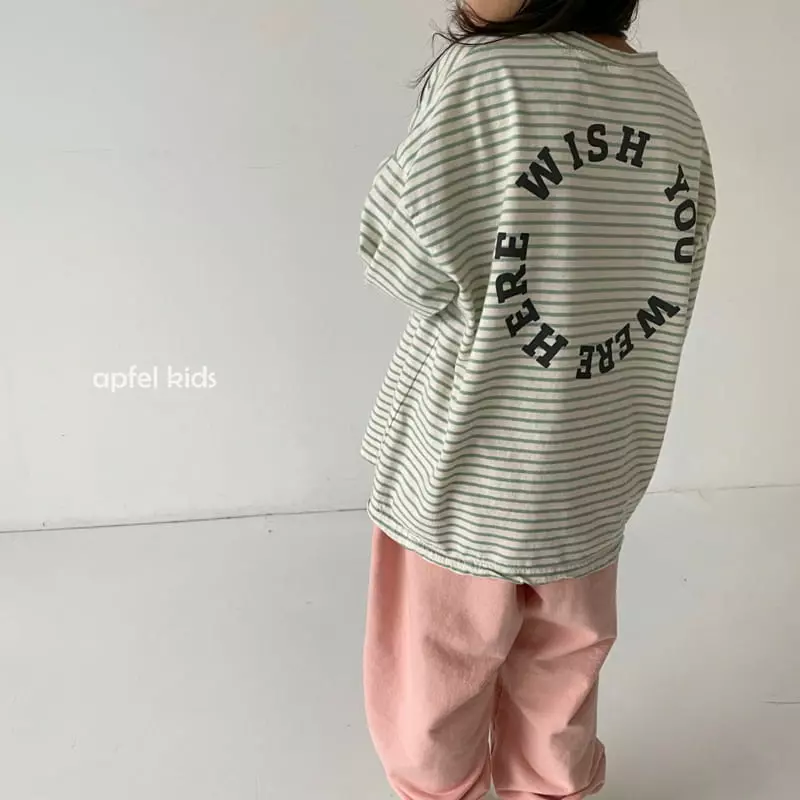 Apfel - Korean Children Fashion - #magicofchildhood - You Stripes Tee - 2