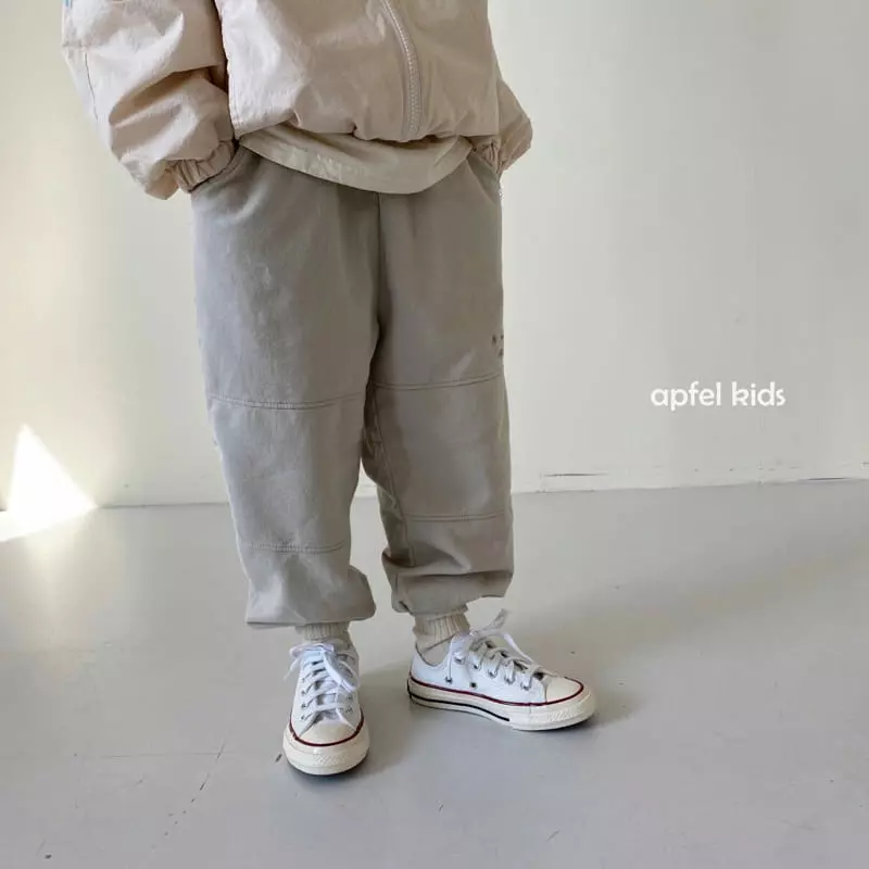 Apfel - Korean Children Fashion - #magicofchildhood - Off Slit Pants - 4