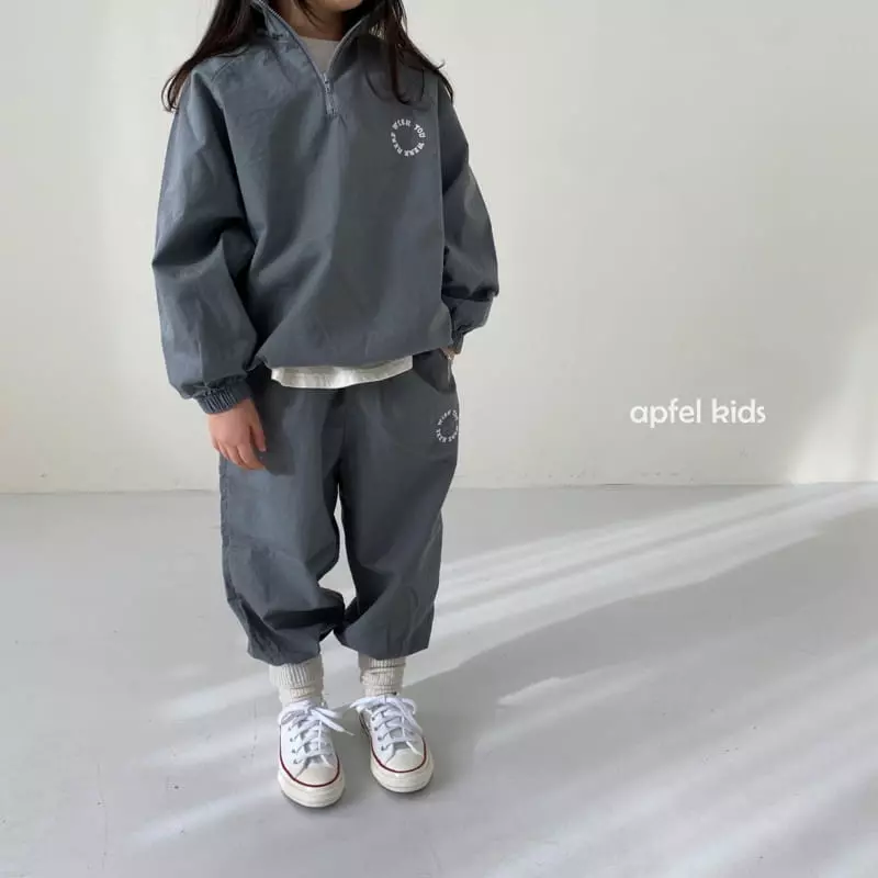 Apfel - Korean Children Fashion - #minifashionista - Spring Anorak Top Bottom Set - 12
