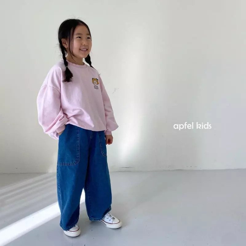 Apfel - Korean Children Fashion - #minifashionista - Cheek Touch Sweatshirt - 11