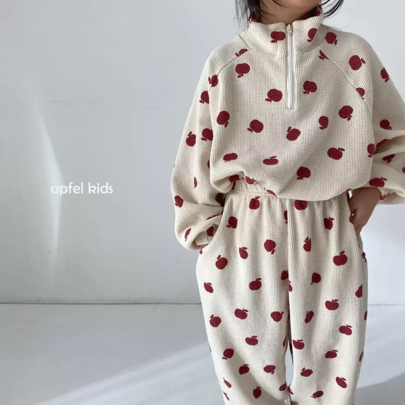 Apfel - Korean Children Fashion - #prettylittlegirls - Apple Anorak Swatshirt - 2