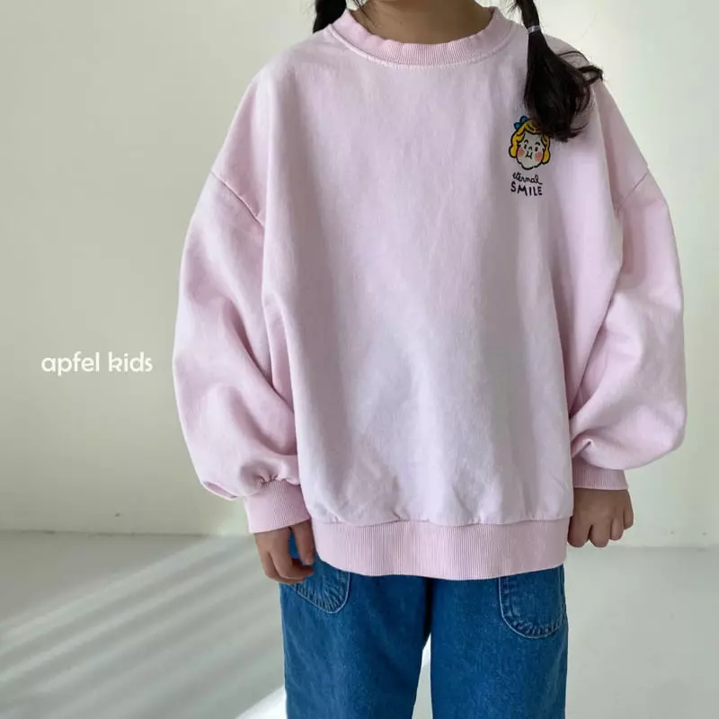 Apfel - Korean Children Fashion - #prettylittlegirls - Cheek Touch Sweatshirt - 12