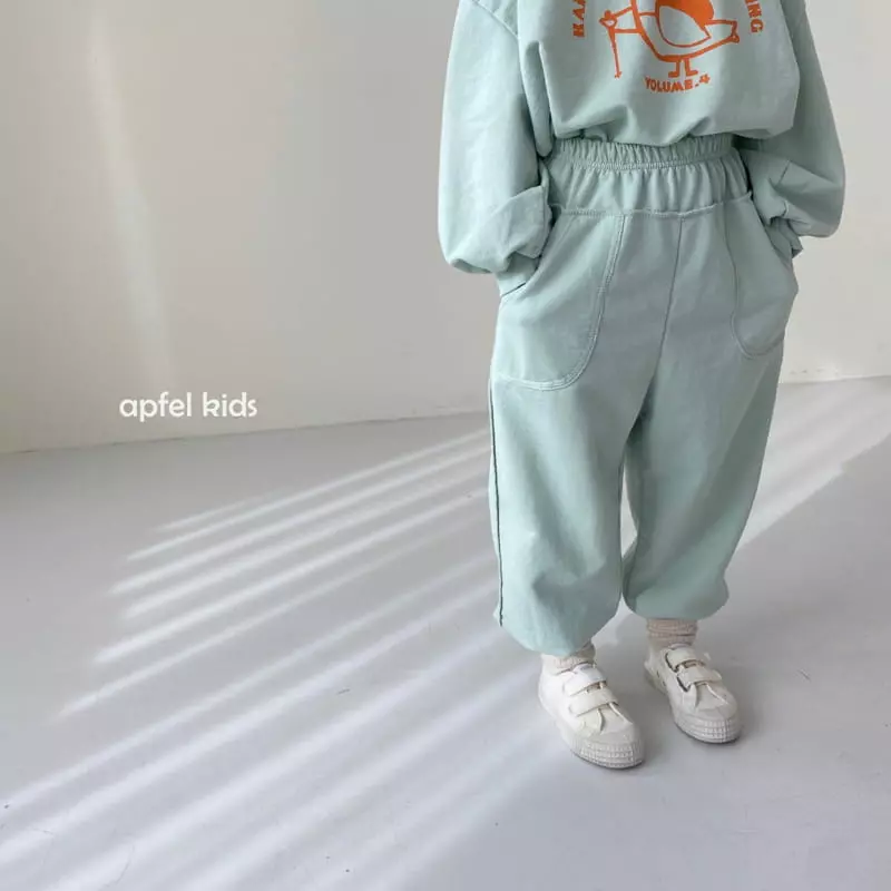 Apfel - Korean Children Fashion - #todddlerfashion - Lala Jogger Pants - 8