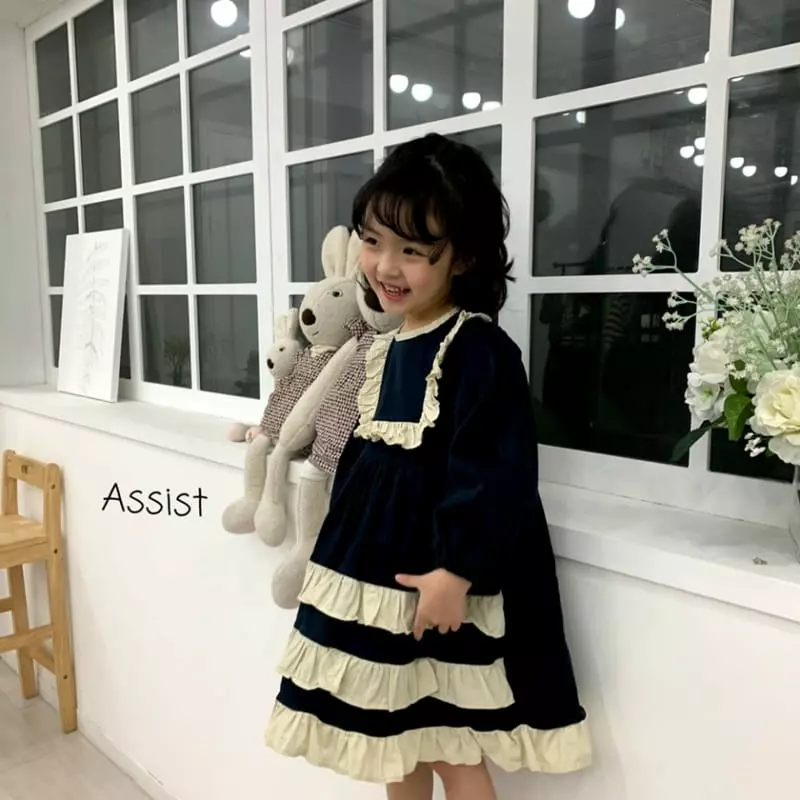 Assist - Korean Children Fashion - #Kfashion4kids - Cancan One-piece - 6