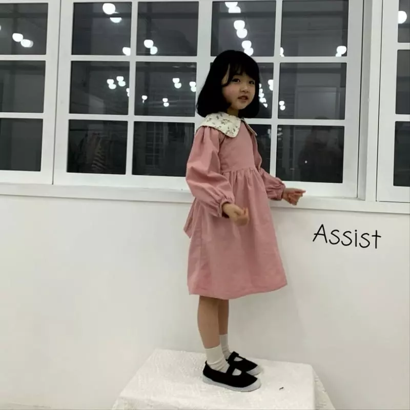 Assist - Korean Children Fashion - #childofig - Rose One-piece - 3