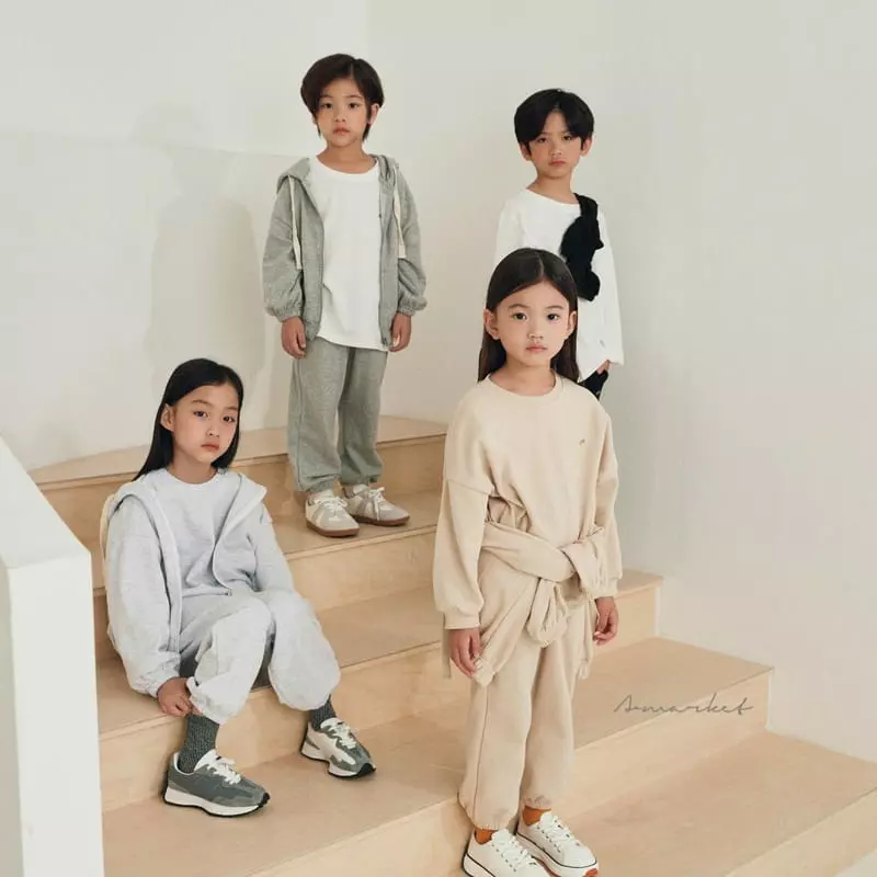 Assist - Korean Children Fashion - #childrensboutique - Fleece Hoody Zip-up - 8