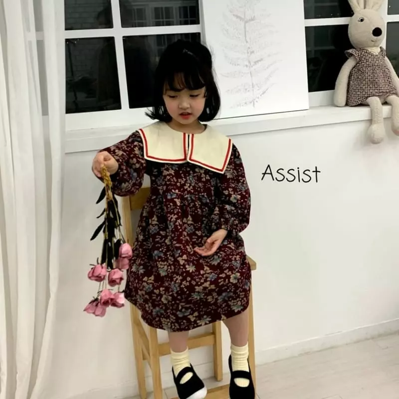 Assist - Korean Children Fashion - #designkidswear - Flower One-piece - 4