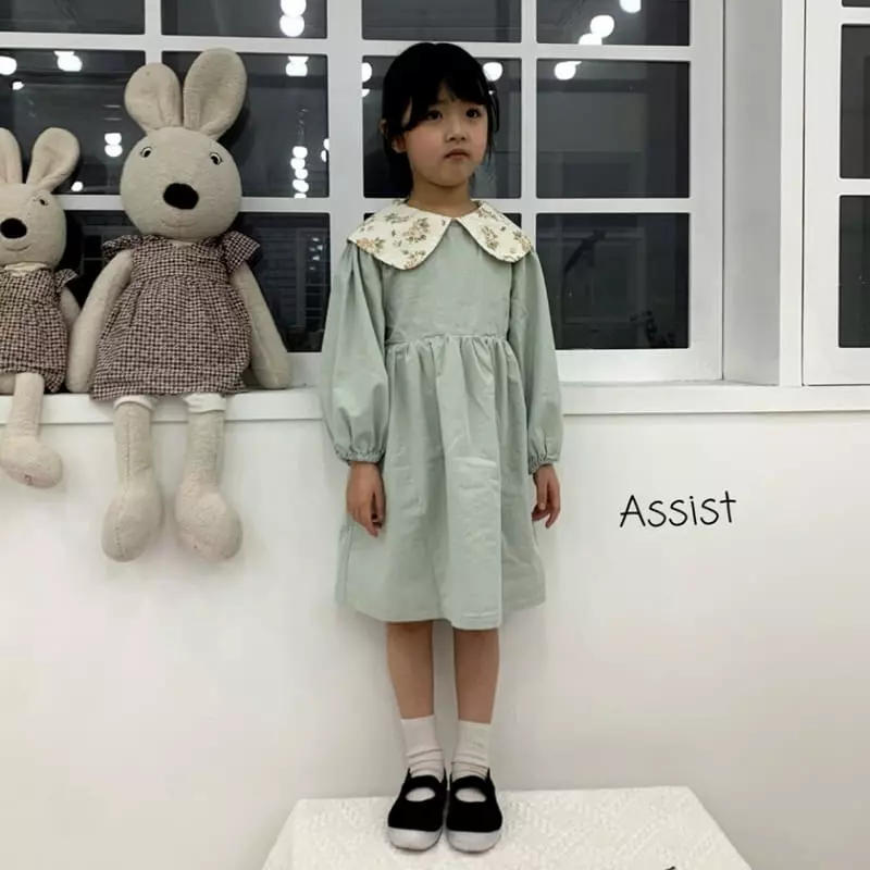 Assist - Korean Children Fashion - #fashionkids - Rose One-piece - 7