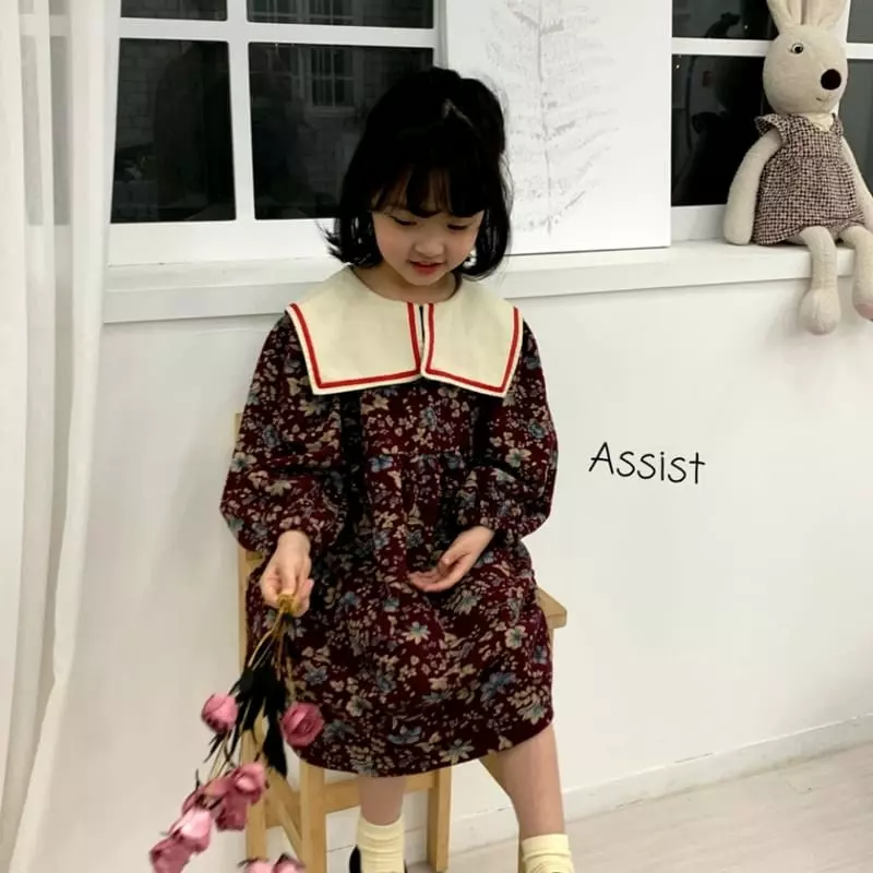 Assist - Korean Children Fashion - #fashionkids - Flower One-piece - 5