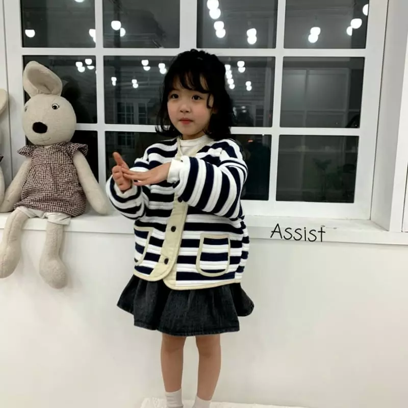 Assist - Korean Children Fashion - #kidsshorts - Denim Skirt - 2