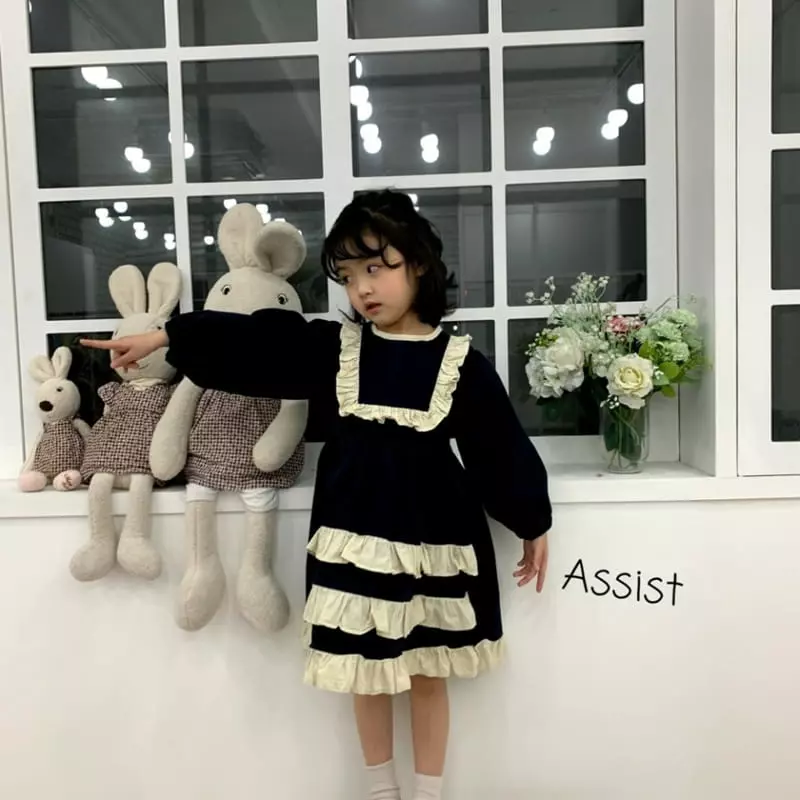 Assist - Korean Children Fashion - #kidzfashiontrend - Cancan One-piece - 5