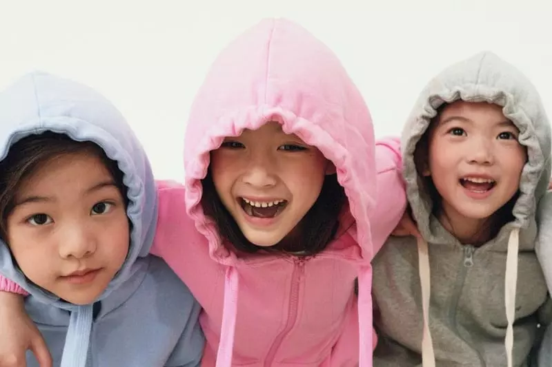 Assist - Korean Children Fashion - #littlefashionista - Fleece Hoody Zip-up - 2