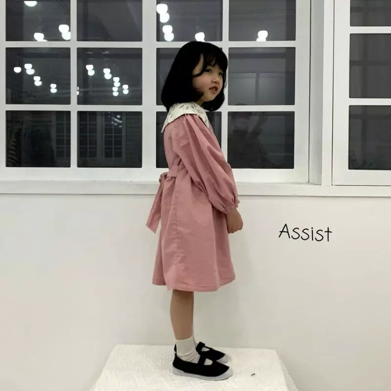 Assist - Korean Children Fashion - #stylishchildhood - Rose One-piece - 2