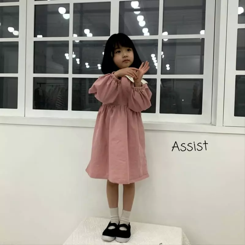 Assist - Korean Children Fashion - #toddlerclothing - Rose One-piece