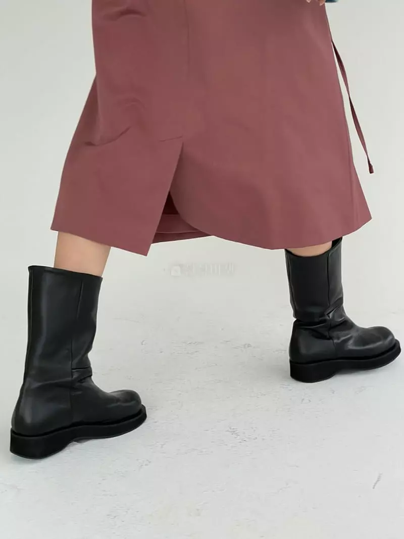 Atmosphere - Korean Women Fashion - #womensfashion - Rap Wrinkle Skirt - 4