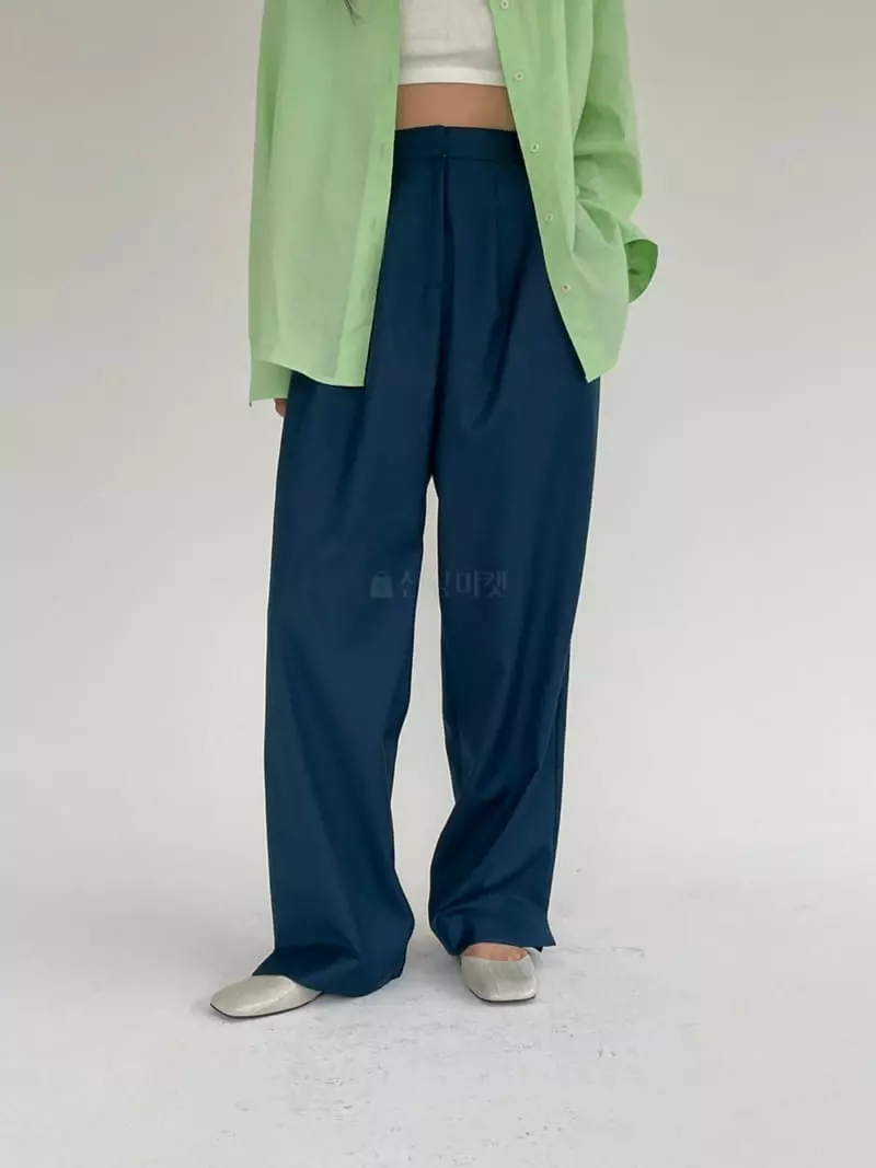 Atmosphere - Korean Women Fashion - #momslook - Open Pants - 3