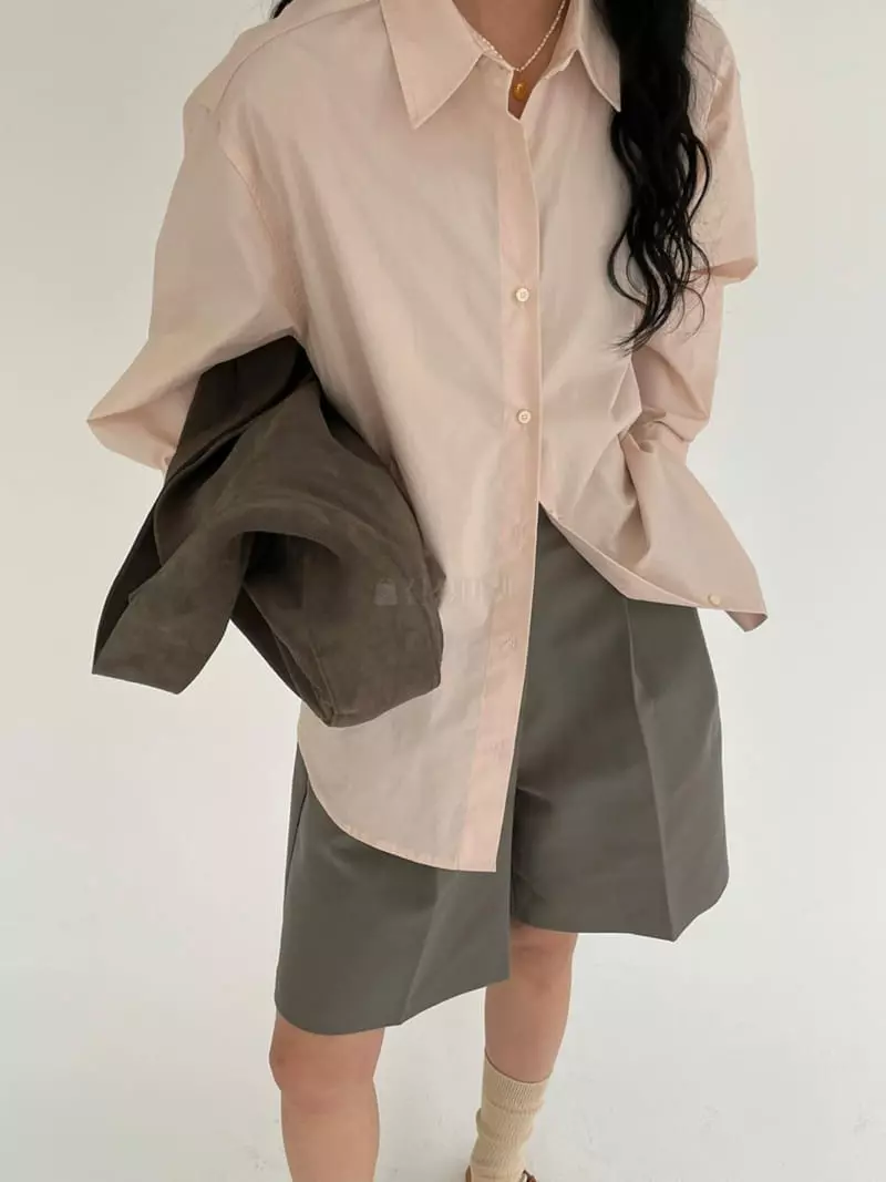 Atmosphere - Korean Women Fashion - #pursuepretty - Rick Cotton Shirt
