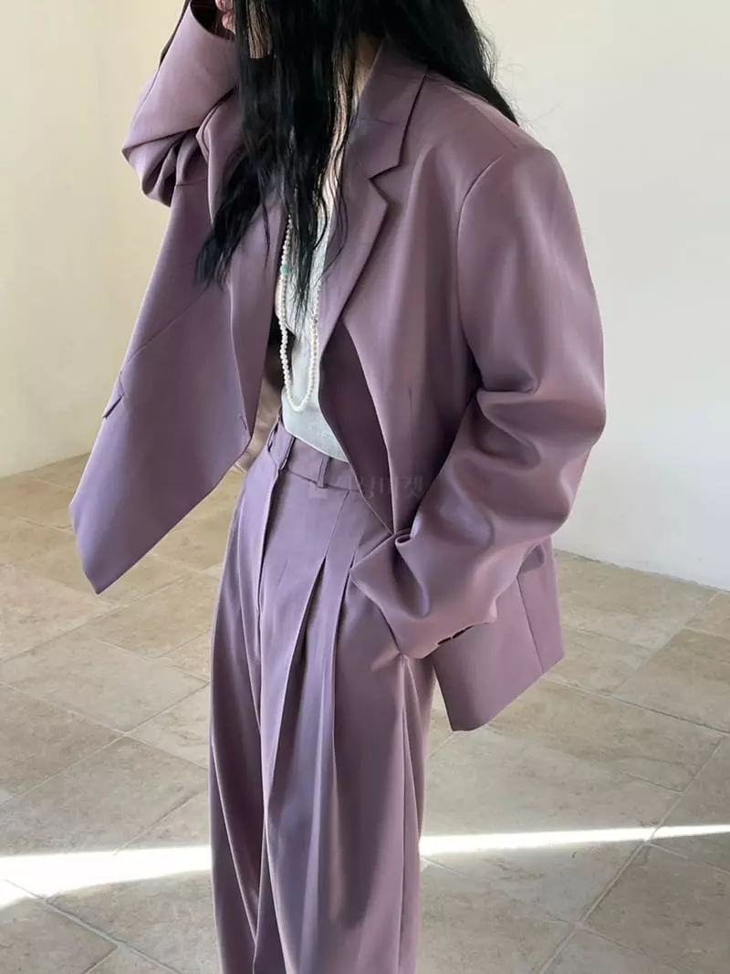 Atmosphere - Korean Women Fashion - #shopsmall - P.O Jacket