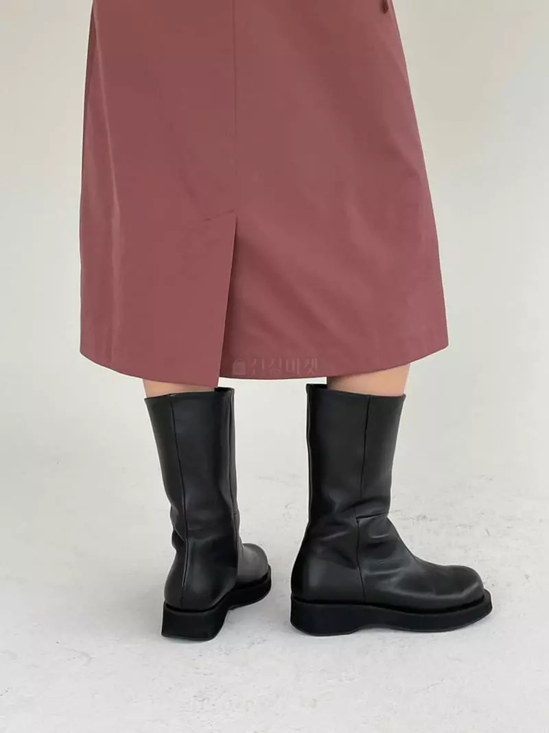 Atmosphere - Korean Women Fashion - #womensfashion - Rap Wrinkle Skirt