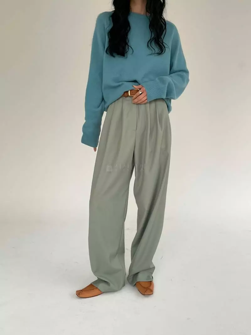 Atmosphere - Korean Women Fashion - #momslook - Open Pants - 4