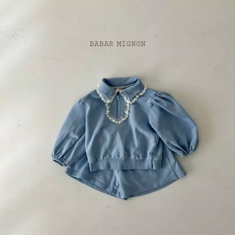 Babar Mignon - Korean Children Fashion - #Kfashion4kids - Noze Top Bottom Set - 9