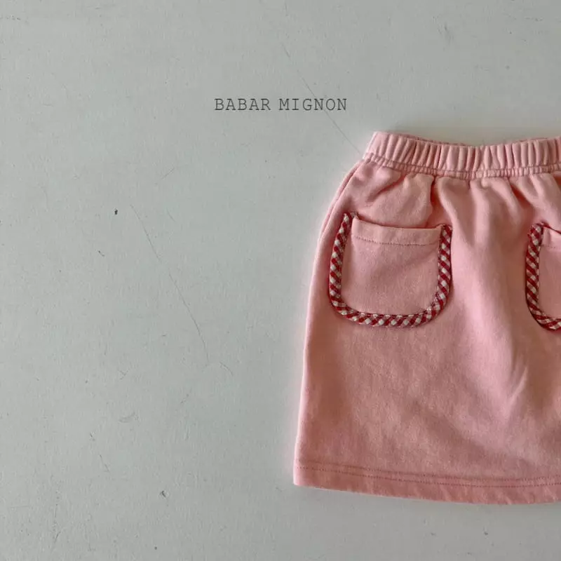 Babar Mignon - Korean Children Fashion - #Kfashion4kids - Piping Skirt - 6