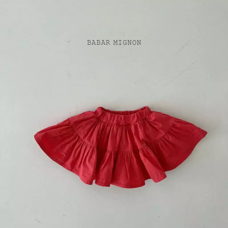 Babar Mignon - Korean Children Fashion - #childofig - Minon Cancan Skirt - 7