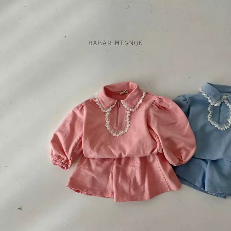 Babar Mignon - Korean Children Fashion - #childofig - Noze Top Bottom Set