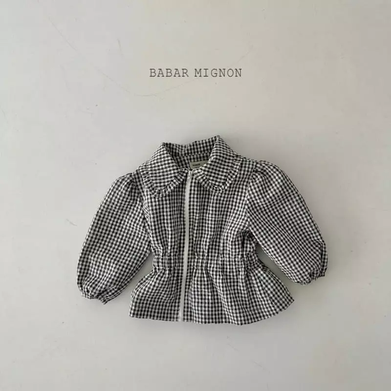 Babar Mignon - Korean Children Fashion - #childofig - Check Wind Breaker - 10