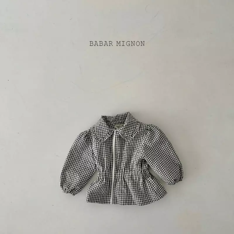 Babar Mignon - Korean Children Fashion - #childofig - Check Wind Breaker - 9