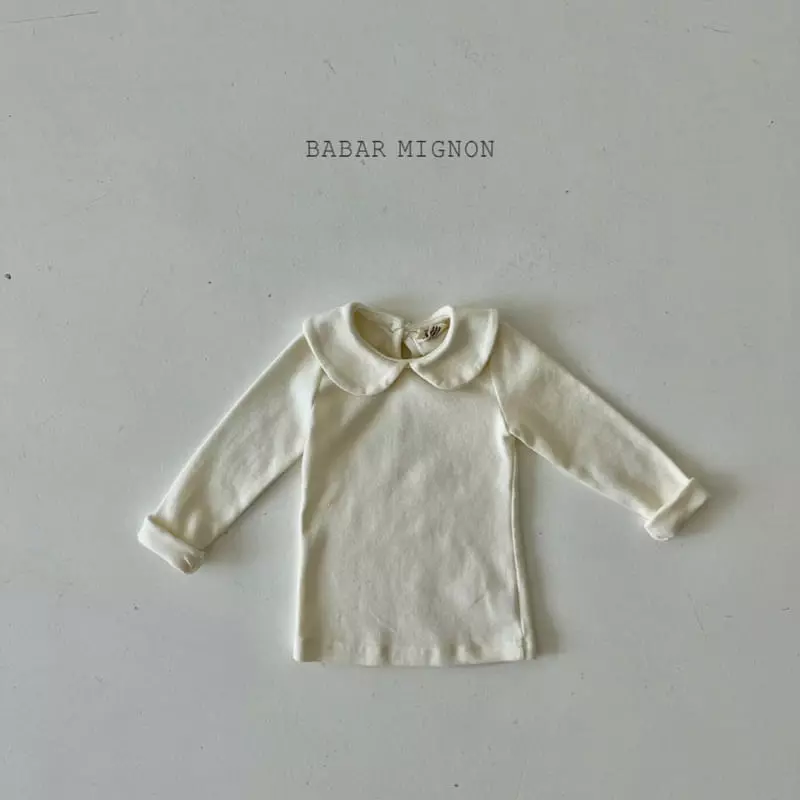 Babar Mignon - Korean Children Fashion - #childrensboutique - Petti Collar Tee - 7