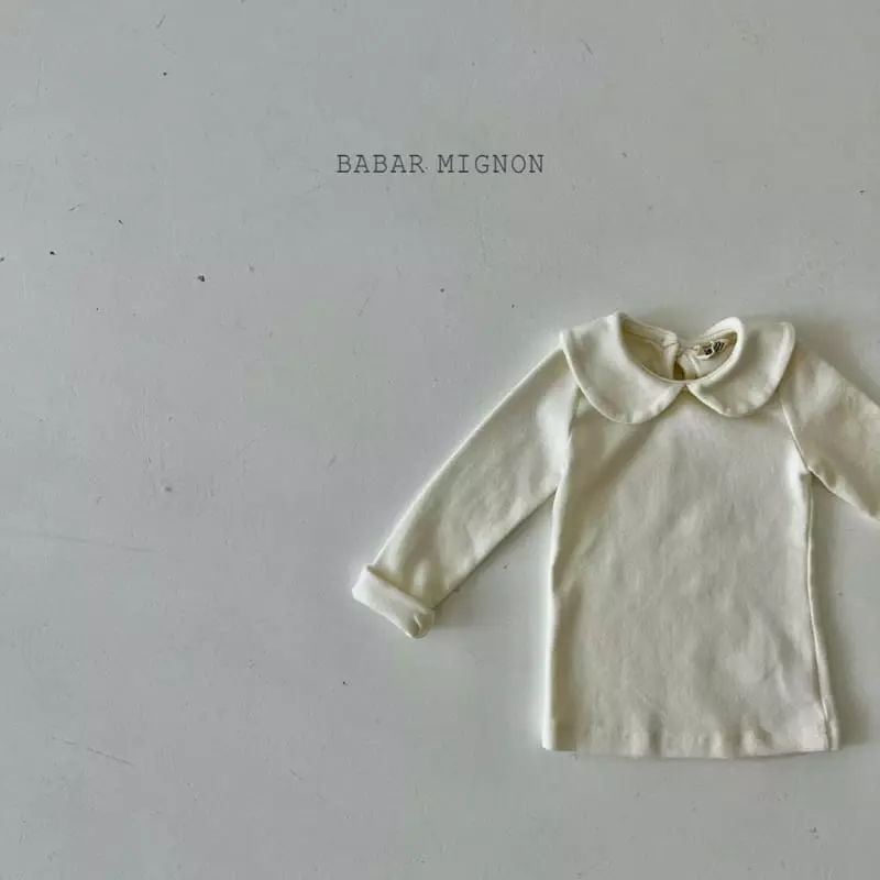 Babar Mignon - Korean Children Fashion - #designkidswear - Petti Collar Tee - 8