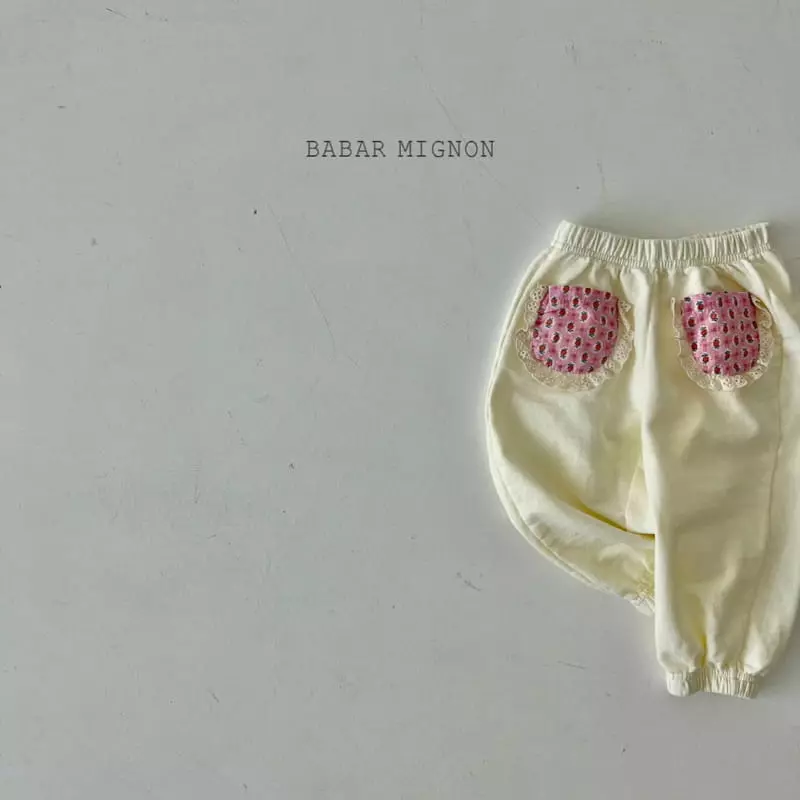Babar Mignon - Korean Children Fashion - #childrensboutique - Pocket Pants - 4